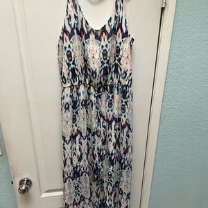Multicolor tie dye Semiformal dress